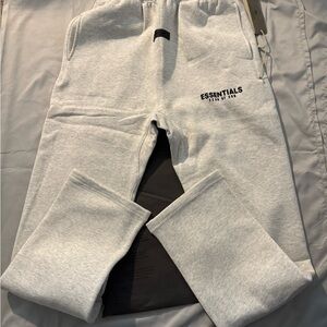 Essentials Light oatmeal sweatpants